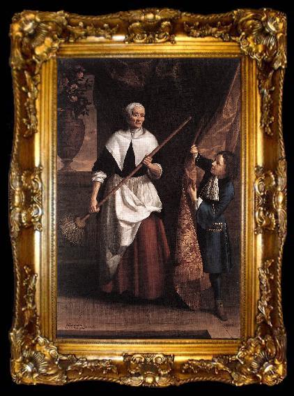 framed  RILEY, John Bridget Holmes, a Nonagenarian Housemaid A, ta009-2